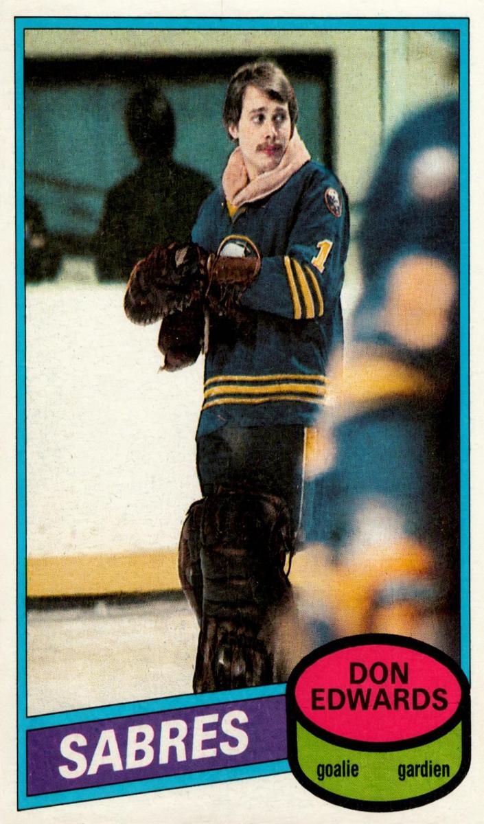 1980 O-Pee-Chee Hockey Don Edwards #215
