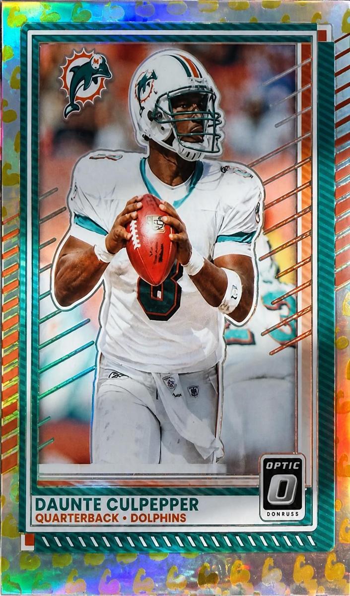 2025 Donruss Optic Football Flex Daunte Culpepper #60