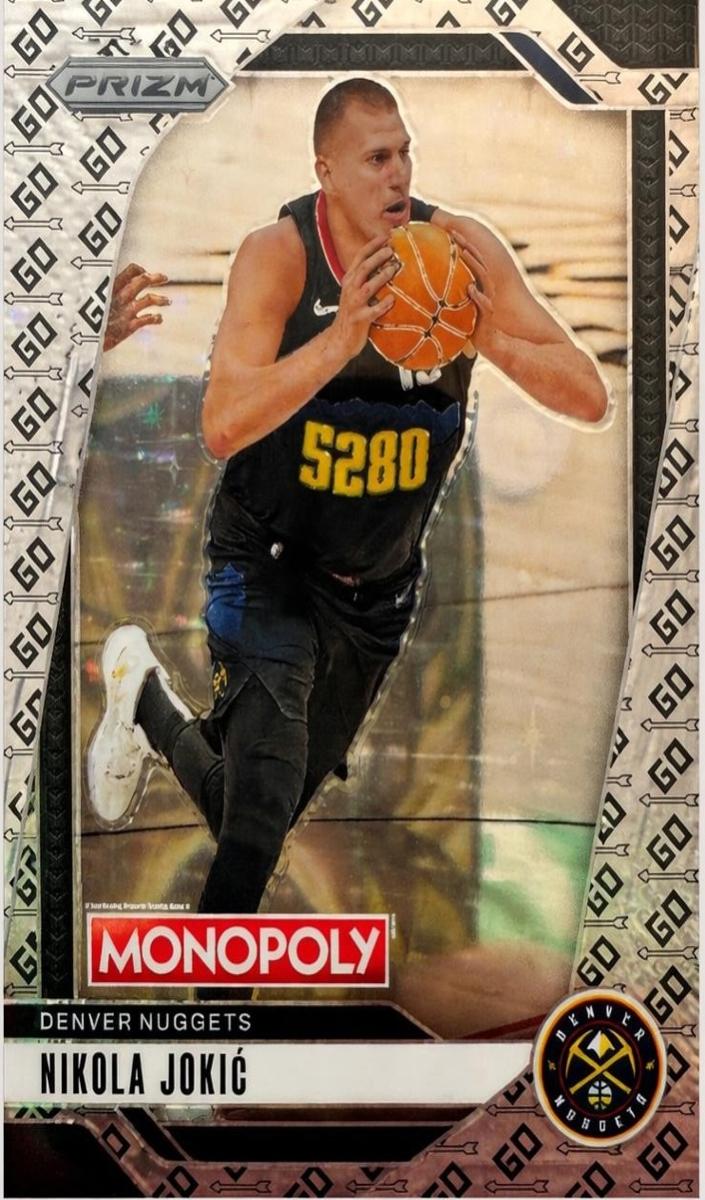 2024 Panini Prizm Monopoly Basketball Go Nikola Jokic #55
