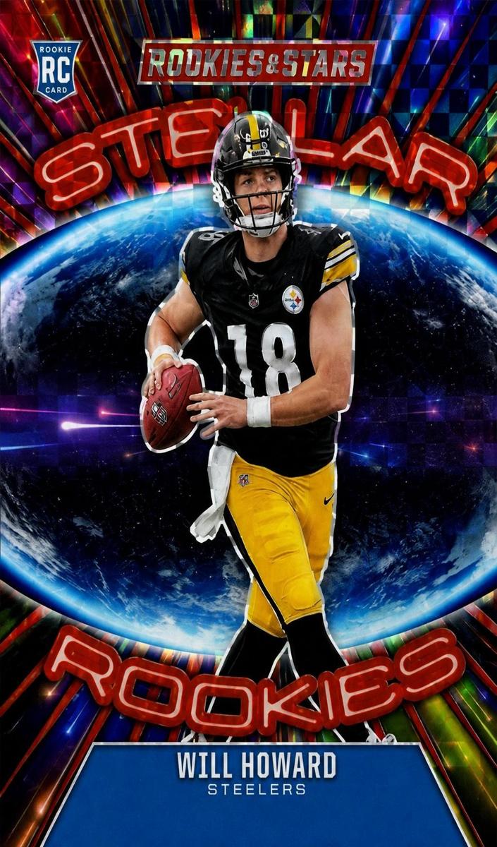 2025 Panini Rookies & Stars Football Red Plaid Will Howard #5