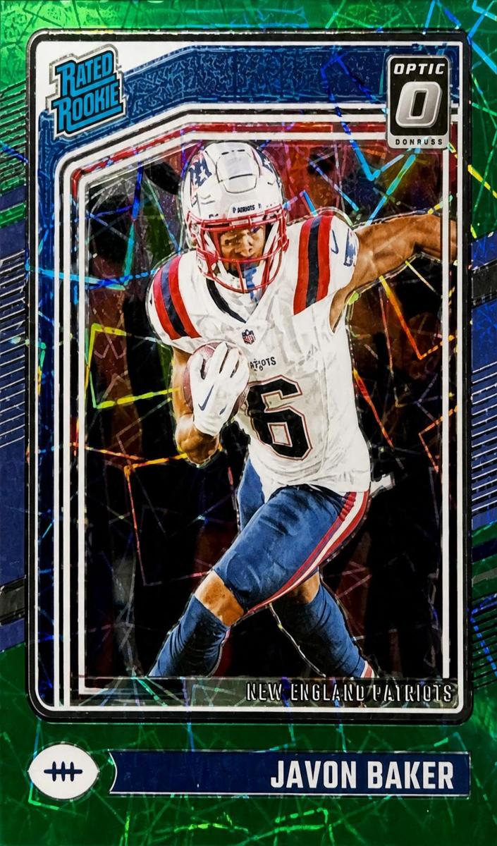 2024 Panini Donruss Football Green Velocity Javon Baker #353