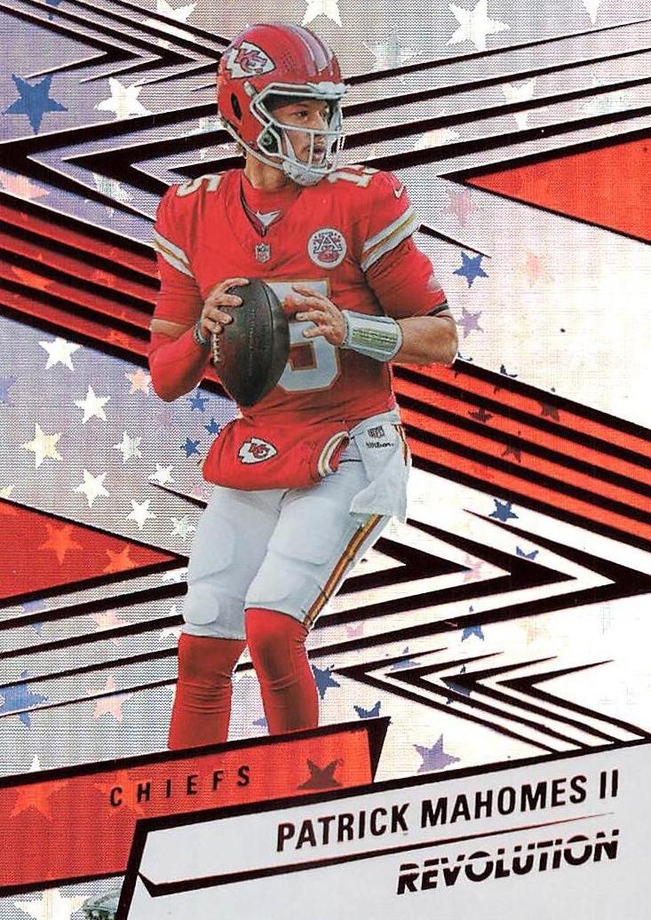 2025 Panini Revolution Football Red Astro Patrick Mahomes II #8