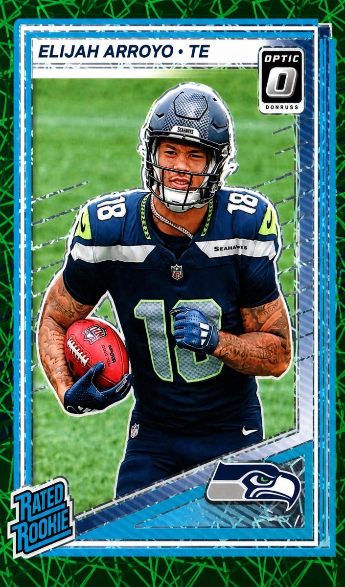 2025 Donruss Optic Football Green Velocity Elijah Arroyo #214