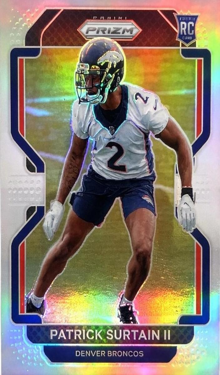 2021 Panini Prizm Football Silver Patrick Surtain II #374