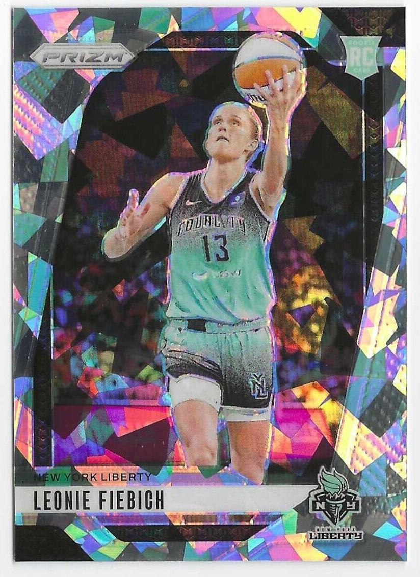 2024 Panini Prizm WNBA Basketball Ice Leonie Fiebich #30