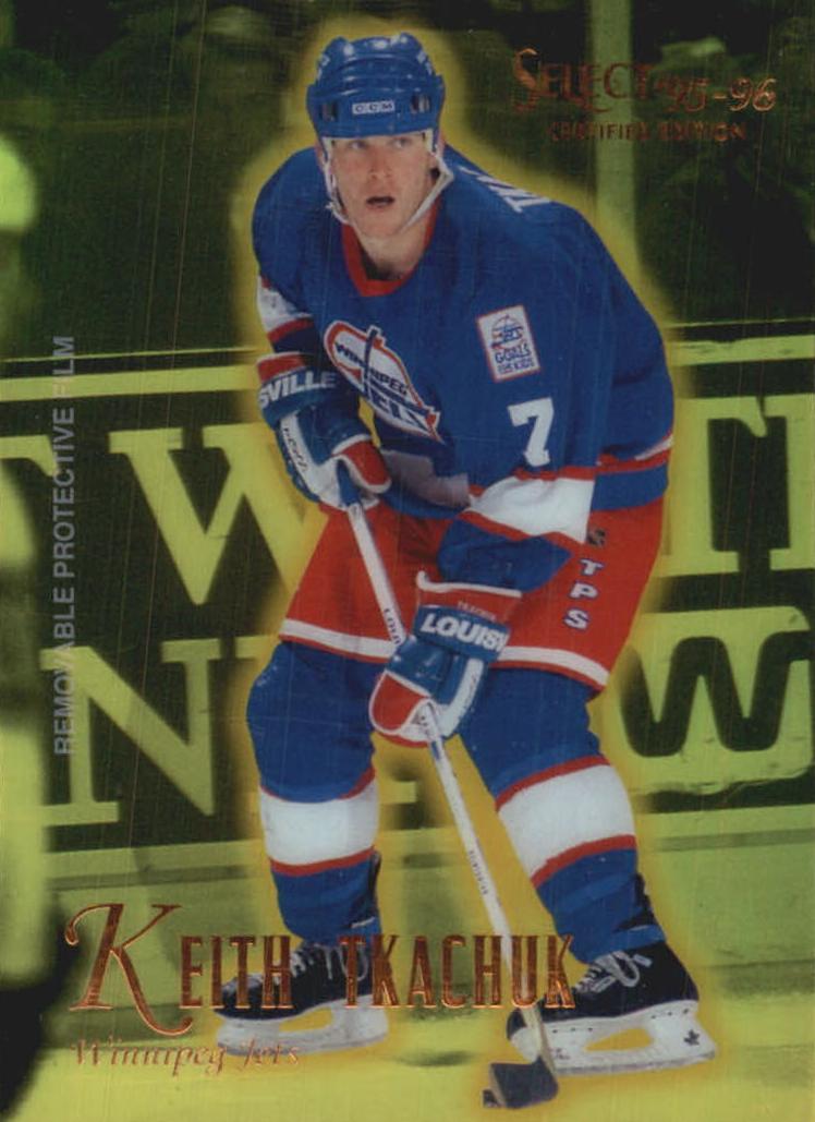 1995 Select Certified Hockey Mirror Gold Keith Tkachuk #37