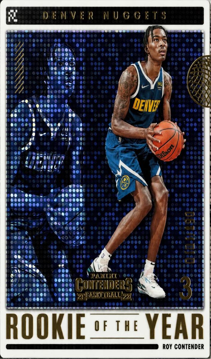 2021 Panini Contenders Basketball Bones Hyland #16 BGS 9