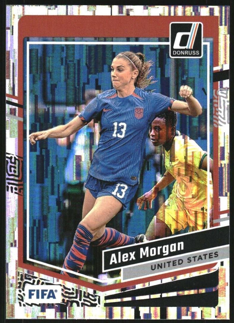 2023 Panini Donruss FIFA Soccer Silver Alex Morgan #64
