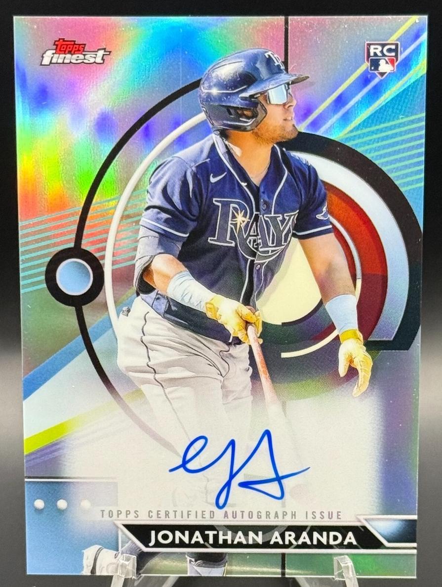 2023 Topps Finest Baseball Jonathan Aranda #FA-JA