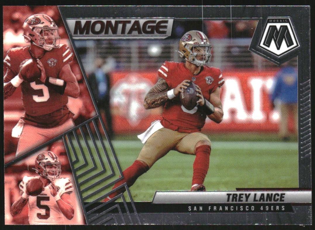 2022 Panini Mosaic Football Trey Lance #M-9