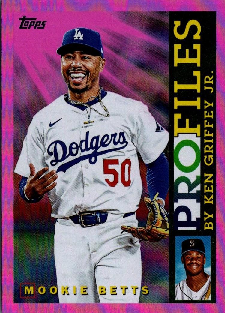 2026 Topps Baseball Pink Foil Mookie Betts #TP-8