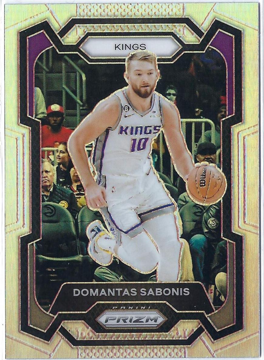 2023 Panini Prizm Basketball Silver Domantas Sabonis #45