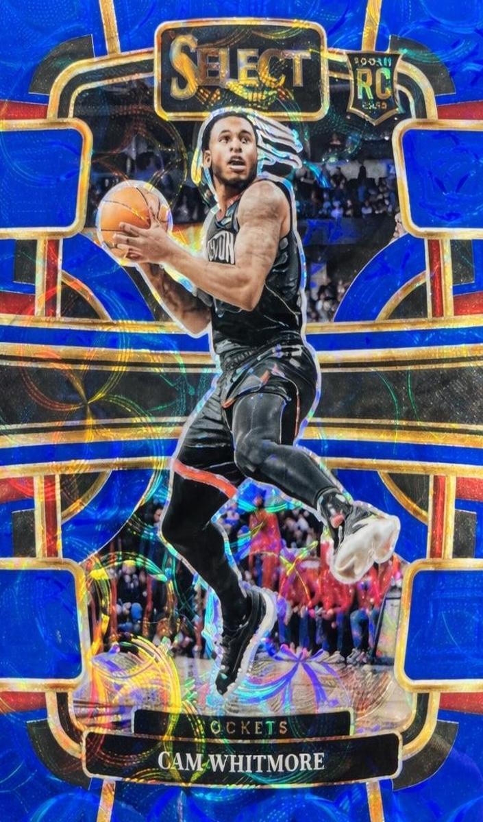 2023 Panini Select Basketball Blue Scope Cam Whitmore #69 PSA 10