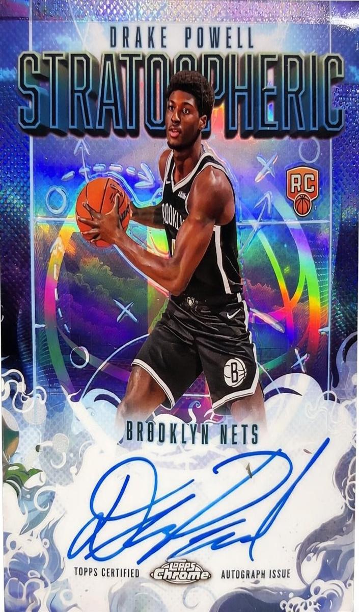2025 Topps Chrome Basketball Drake Powell #SMR-DP