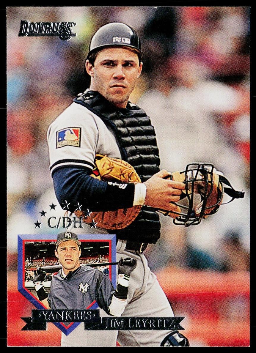 1995 Donruss Baseball Jim Leyritz #401