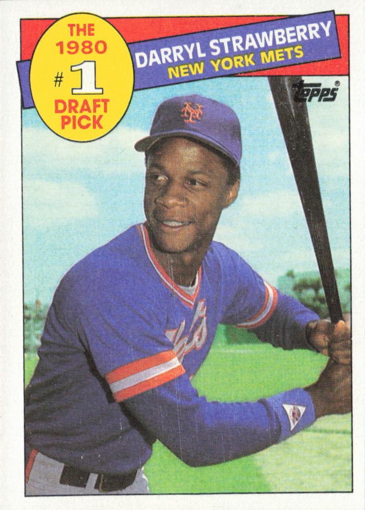 1985 Topps Baseball Darryl Strawberry #278