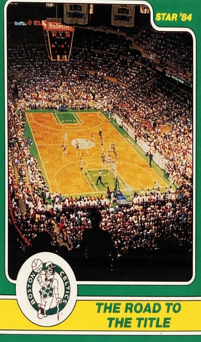 1984 Star Basketball Boston Garden #25 BGS 7.5