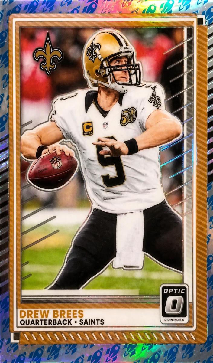 2025 Donruss Optic Football Rocket Drew Brees #190