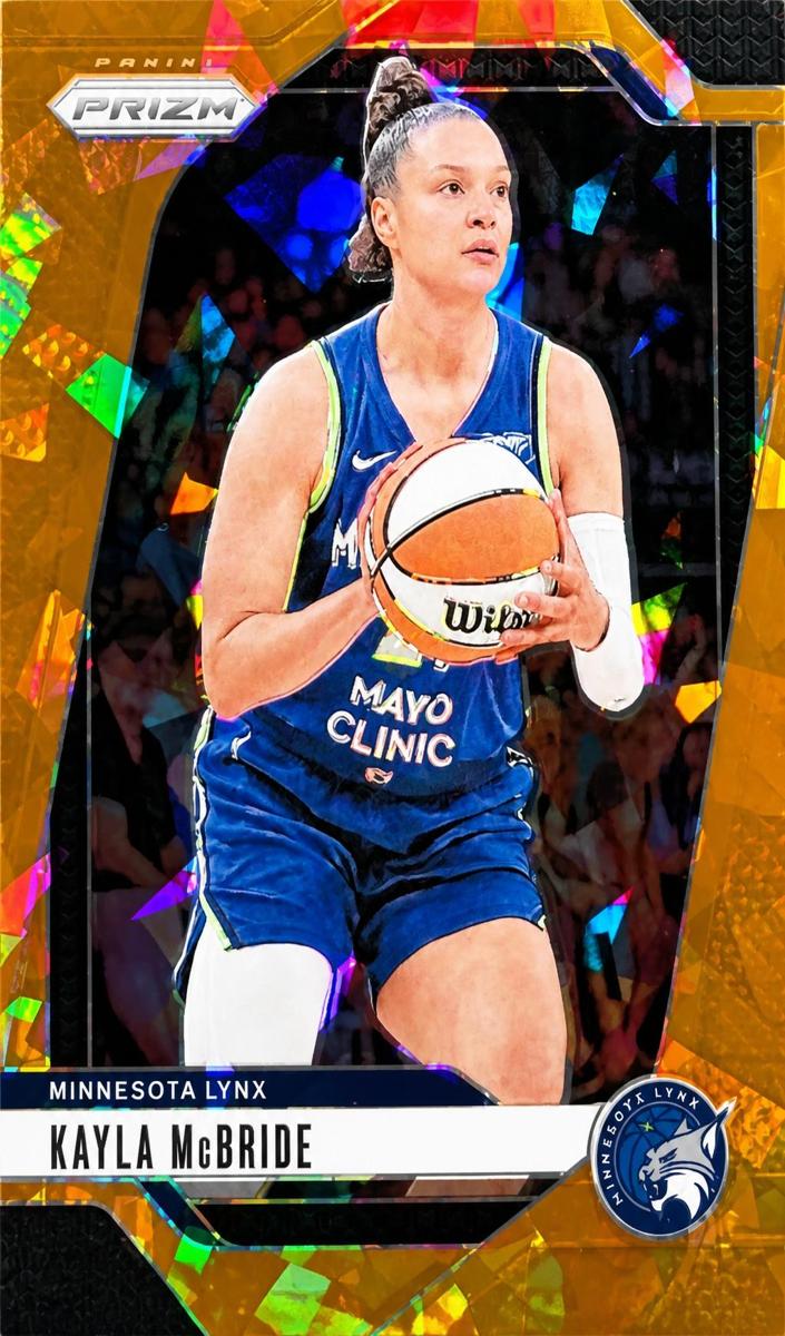 2024 Panini Prizm WNBA Basketball Orange Ice Kayla McBride #13