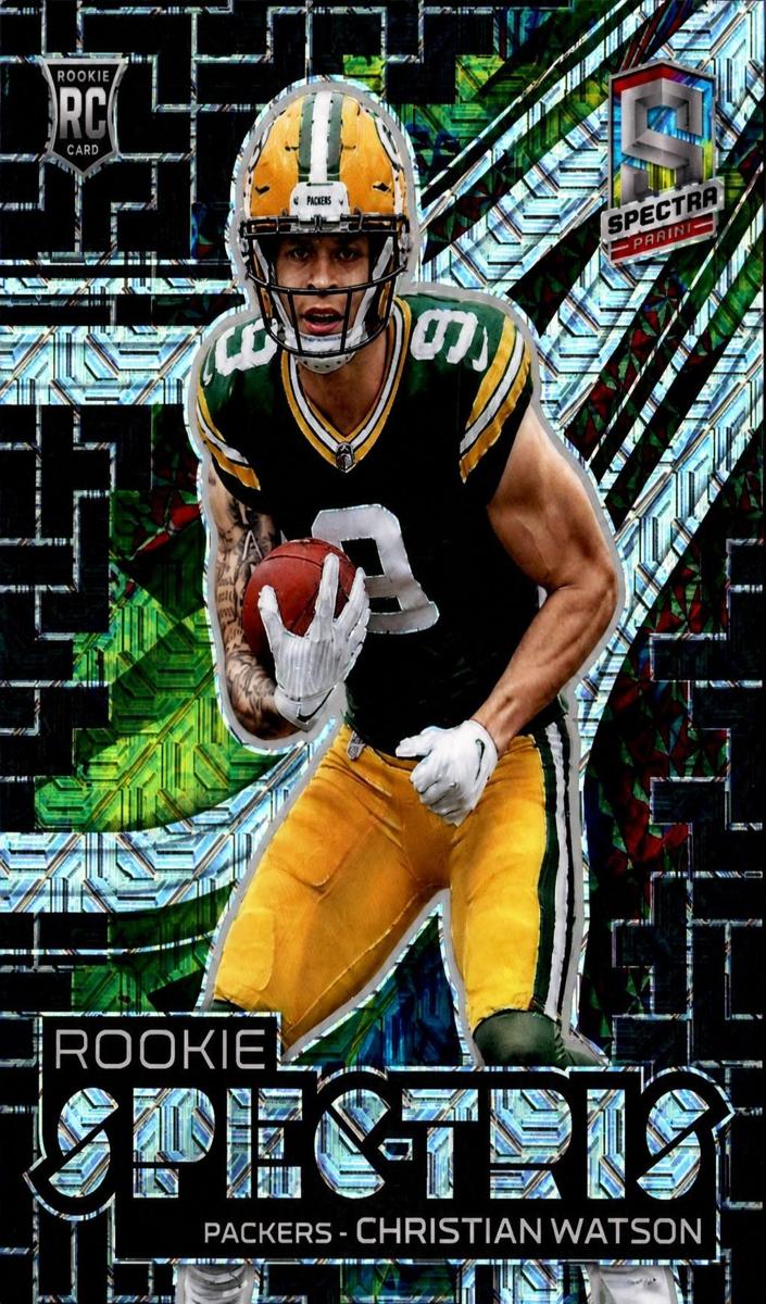 2022 Panini Spectra Football Meta Christian Watson #RSP-CWA