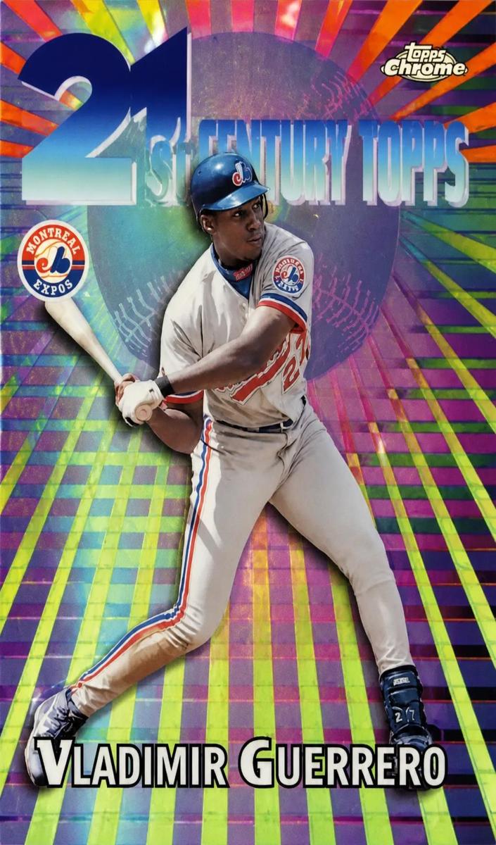 2000 Topps Chrome Baseball Refractor Vladimir Guerrero #C9