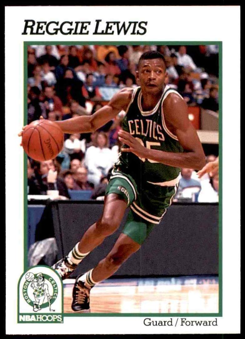 1991 Hoops Basketball Reggie Lewis #13 PSA 9