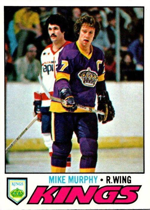 1977 Topps Hockey Mike Murphy #22 PSA 9