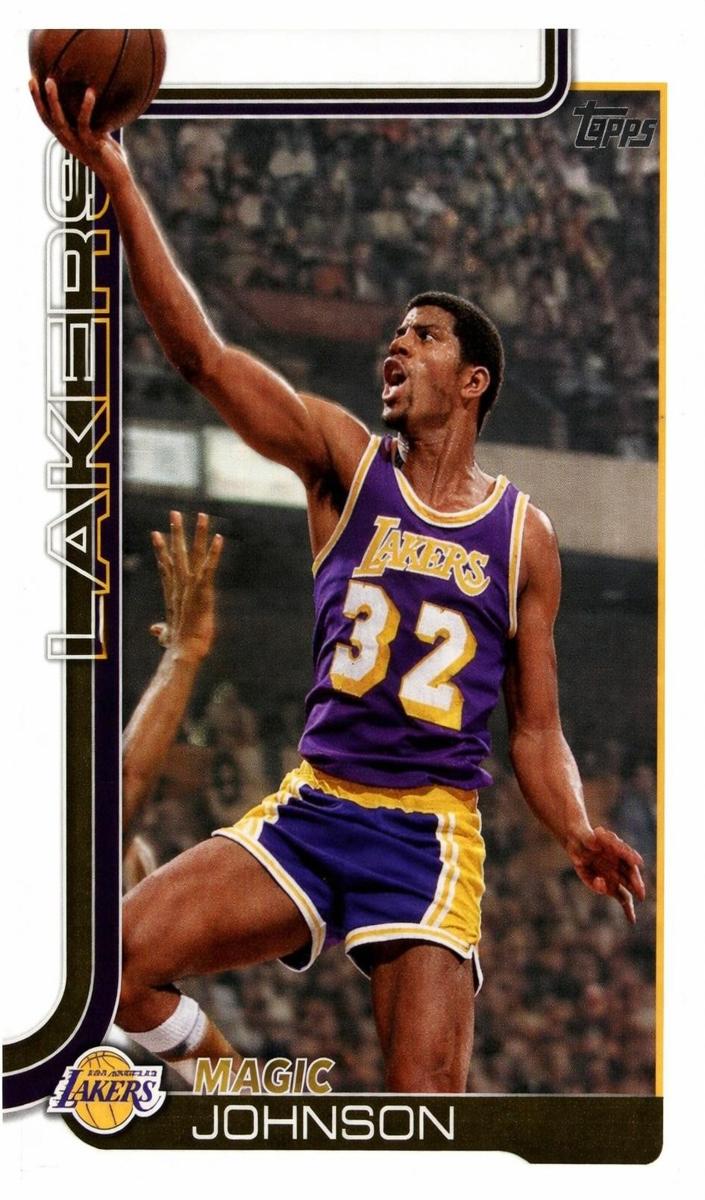 2025 Topps Basketball Magic Johnson #255