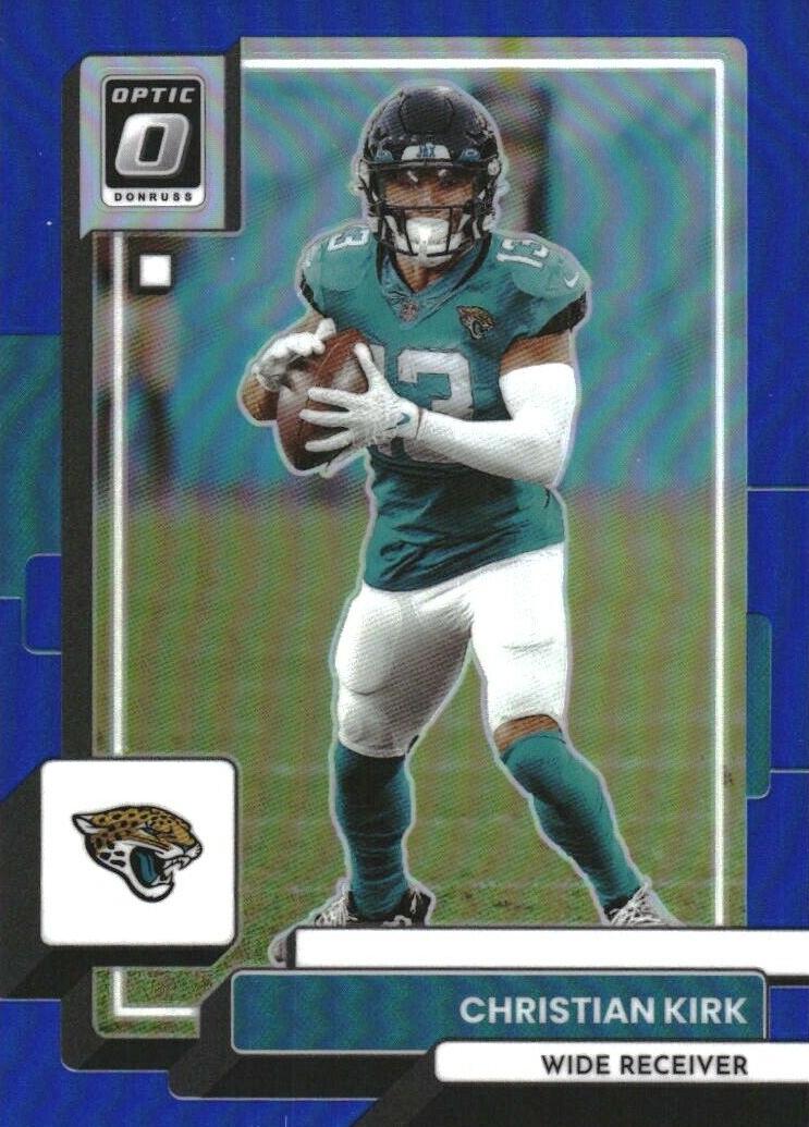 2022 Donruss Optic Football Blue Christian Kirk #91