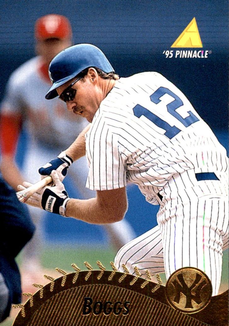 1995 Pinnacle Baseball Wade Boggs #47