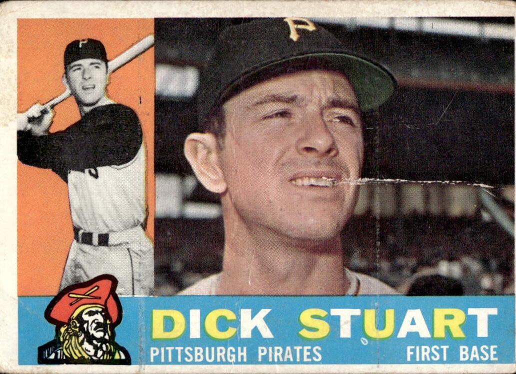 1960 Topps Baseball Dick Stuart #402 PSA 5