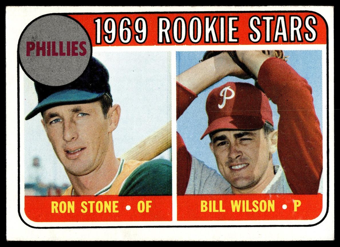 1969 Topps Baseball Phillies Rookies #576