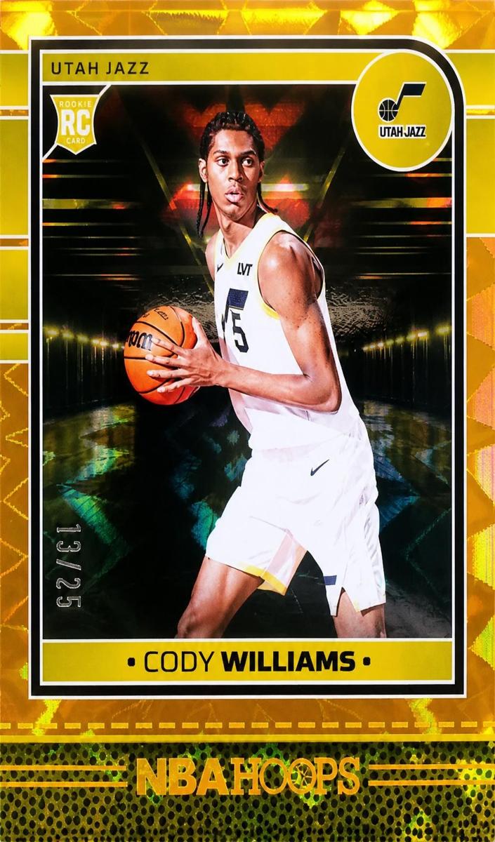 2024 Panini Hoops Basketball Orange Explosion Cody Williams #240