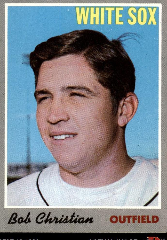 1970 Topps Baseball Bob Christian #51 PSA 8