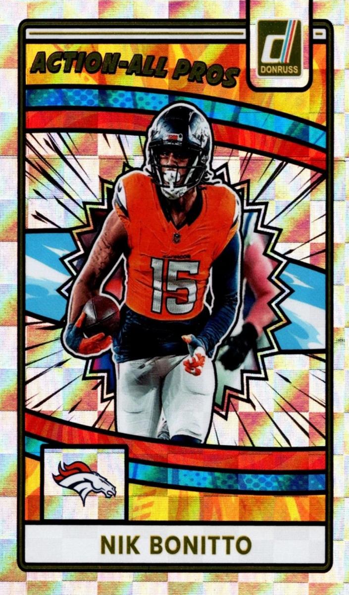 2025 Panini Donruss Football Nik Bonitto #AAP-NBO