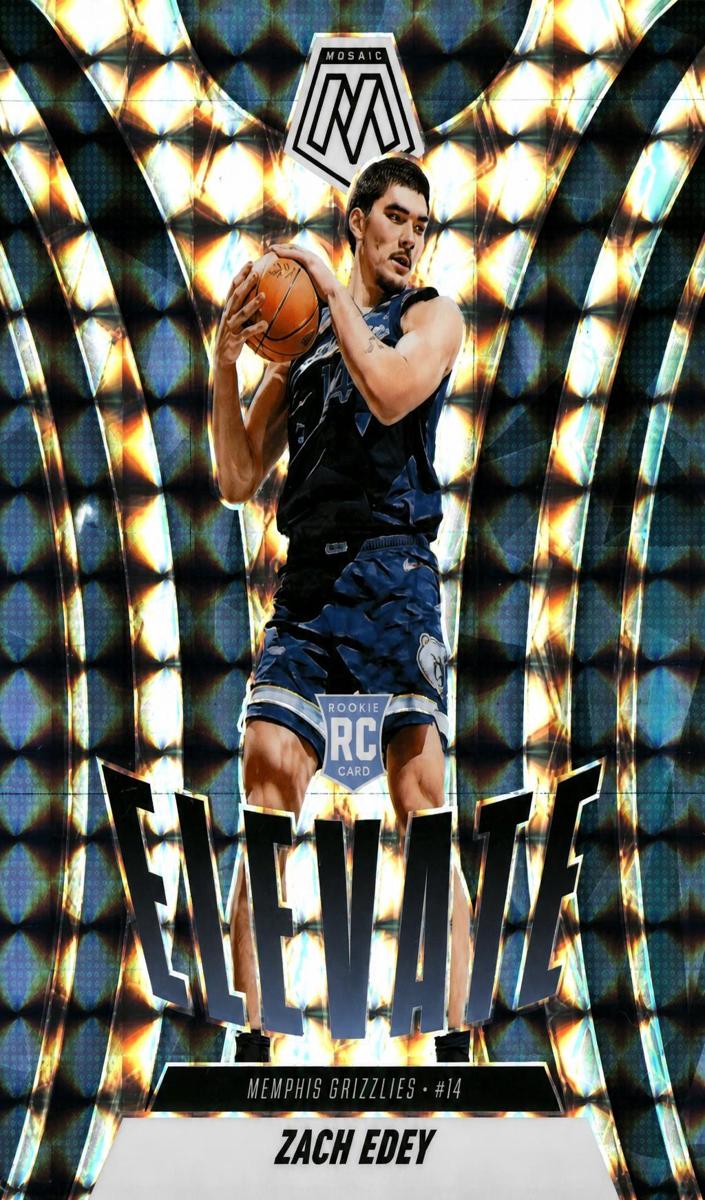 2024 Panini Mosaic Basketball Zach Edey #12