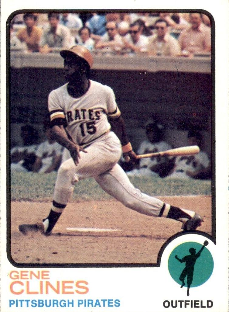 1973 Topps Baseball Gene Clines #333