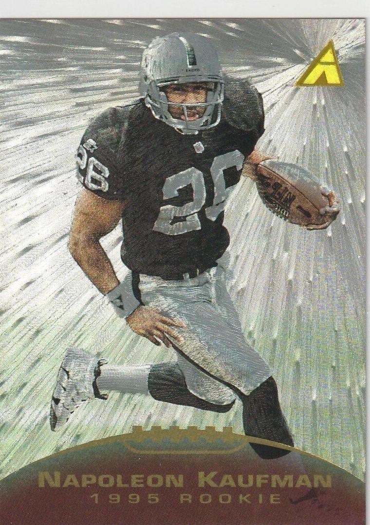 1995 Pinnacle Football Trophy Collection Napoleon Kaufman #218 PSA 8.5