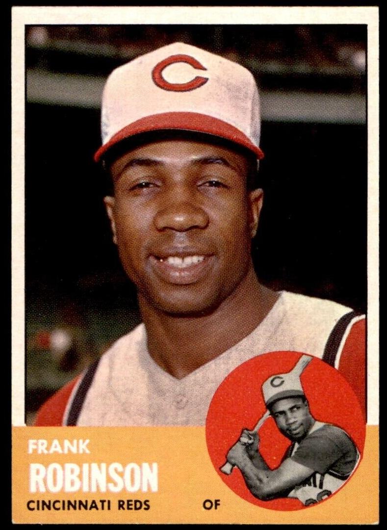 1963 Topps Baseball Frank Robinson #400 PSA 8.5