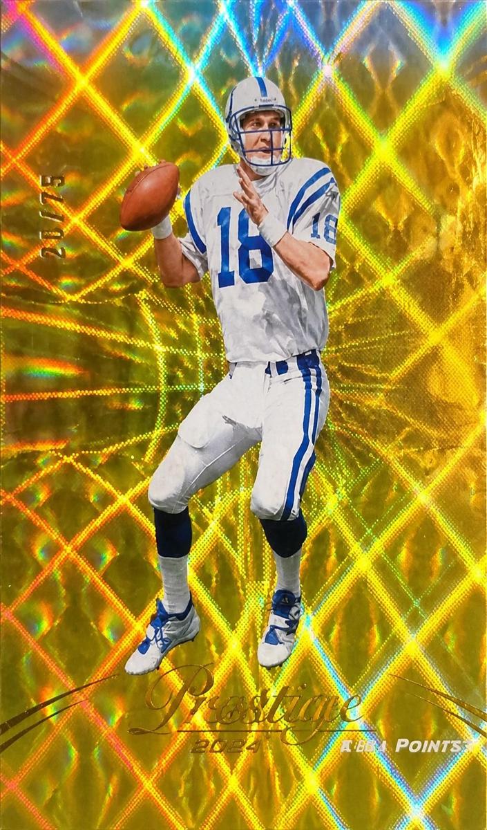 2024 Panini Prestige Football Gold Premium Xtra Points Peyton Manning #132