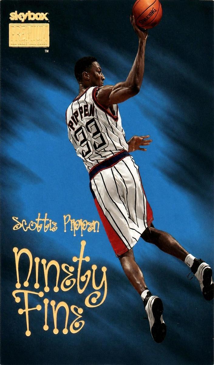 1998 Skybox Premium Basketball Scottie Pippen #220 BGS 8.5