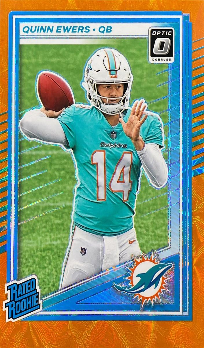 2025 Donruss Optic Football Orange Scope Quinn Ewers #213