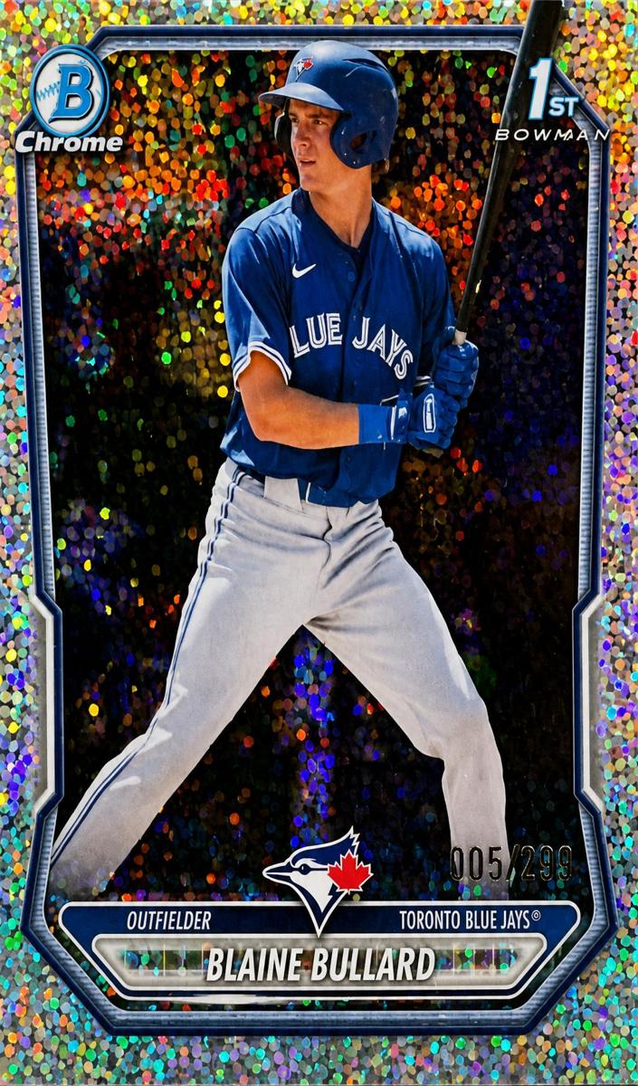 2026 Bowman Baseball Speckle Refractor Blaine Bullard #BCP-18