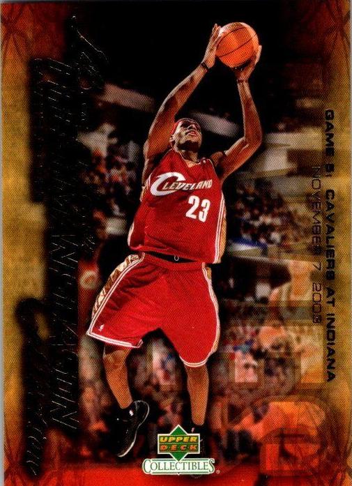 2004 Upper Deck Collectibles Lebron James Freshman Season Basketball Lebron James #5