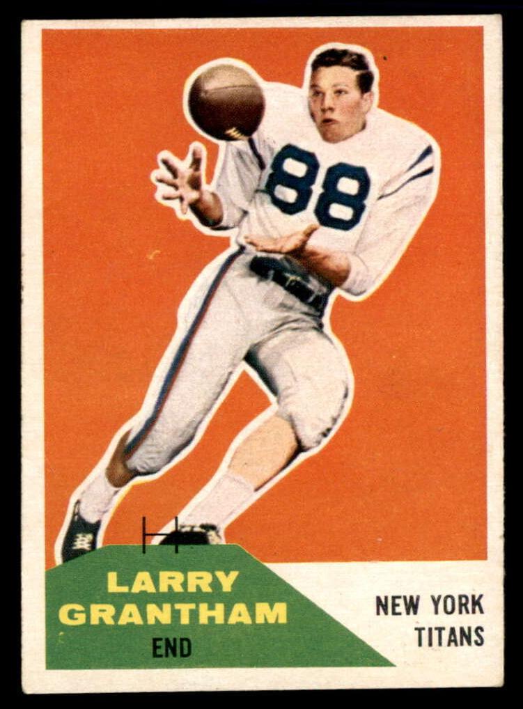 1960 Fleer Football Larry Grantham #98