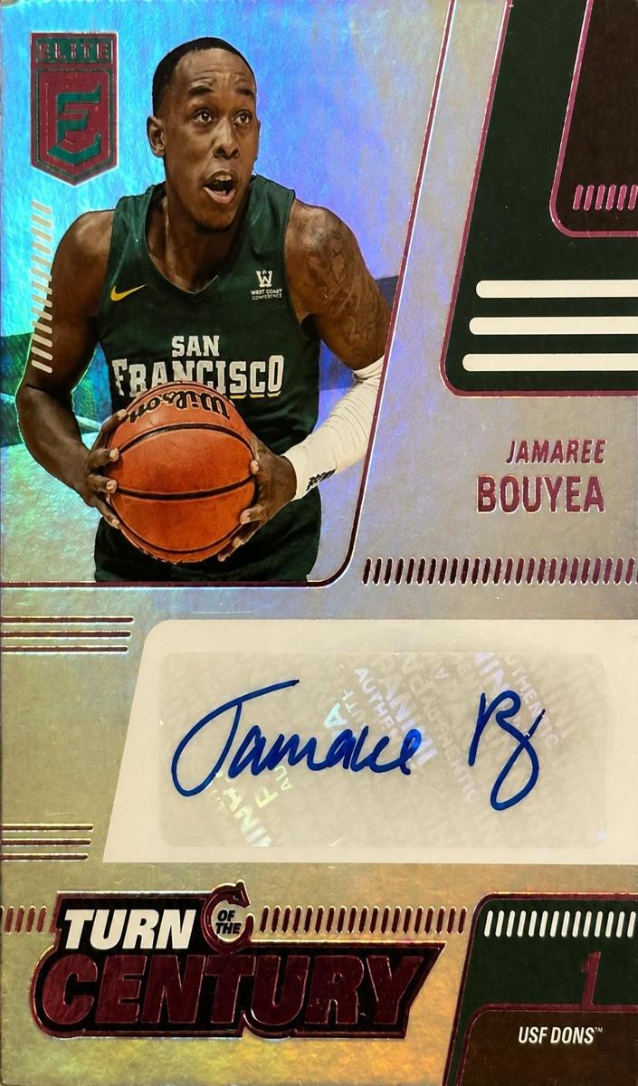 2022 Panini Chronicles Draft Picks Basketball Pink Jamaree Bouyea #TTC-JBO