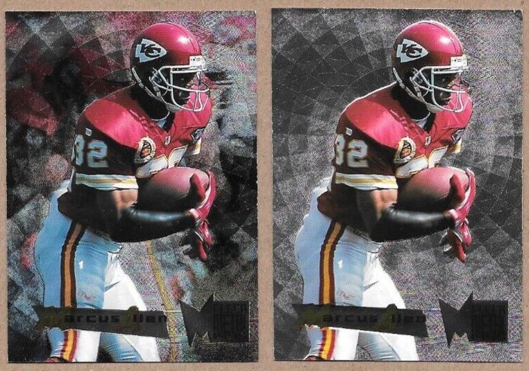 1995 Fleer Metal Football Marcus Allen #90 PSA 8.5