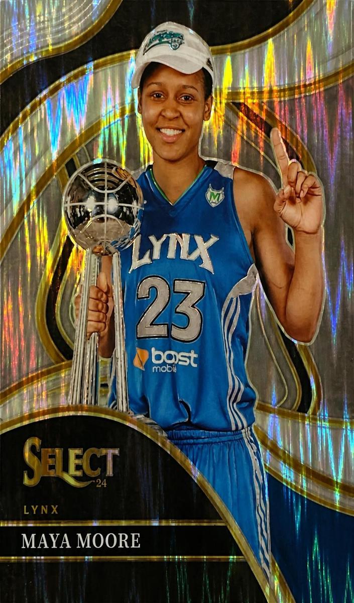 2024 Panini Select WNBA Basketball Silver Flash Maya Moore #245