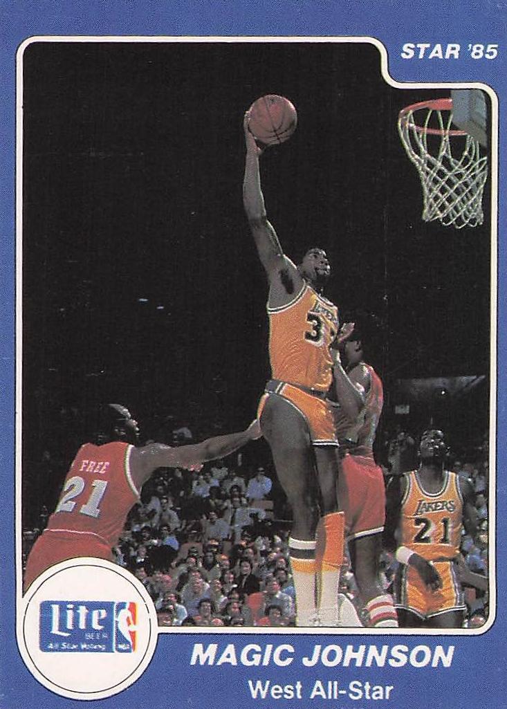 1985 Star Basketball Magic Johnson #11 BGS 6.5