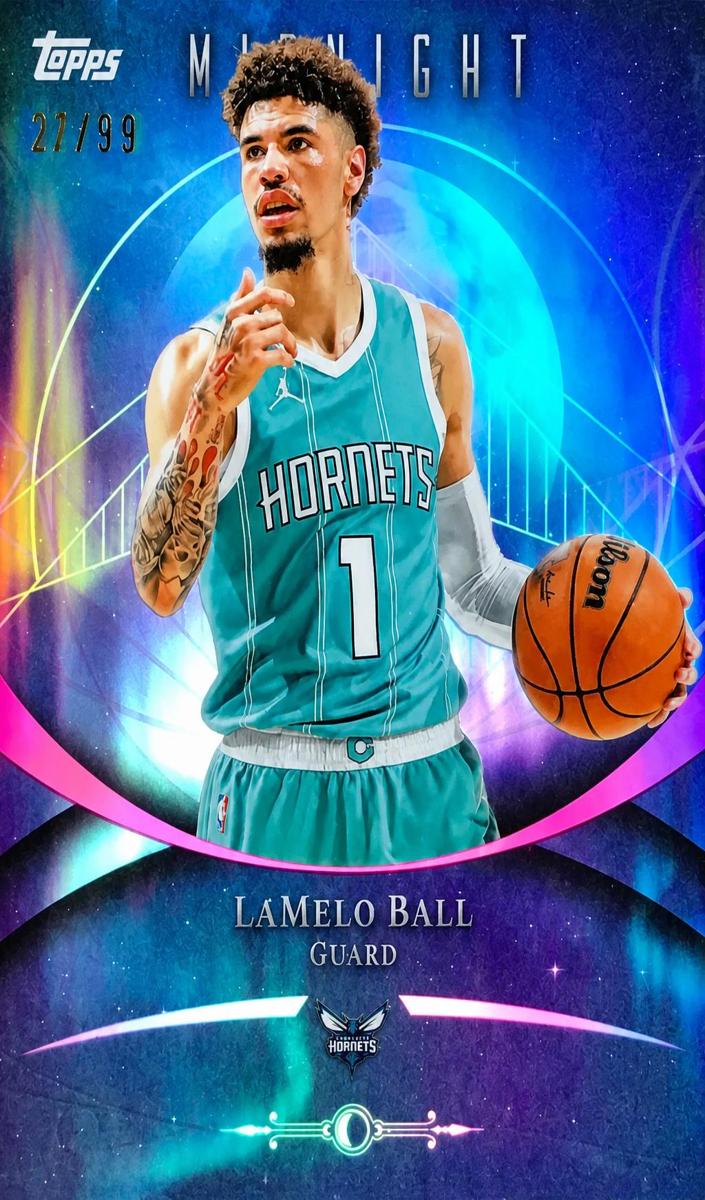 2025 Topps Midnight Basketball Twilight LaMelo Ball #27 PSA 9